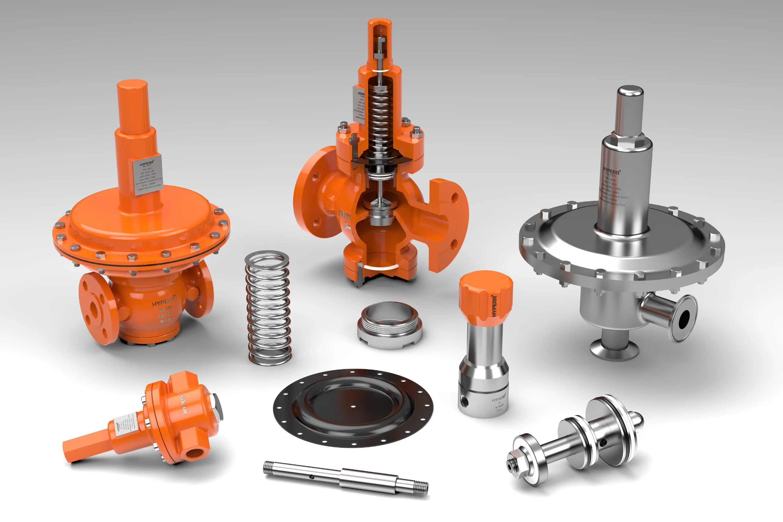 Back Pressure Regulating Valve