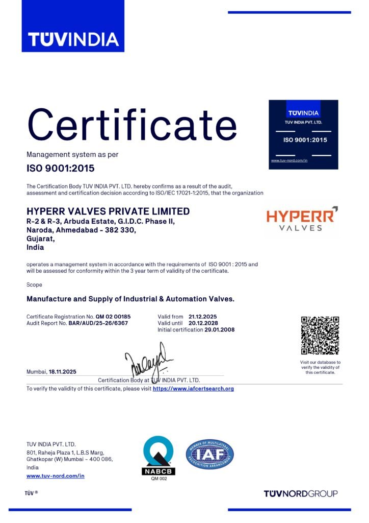 ISO CERTIFICATE